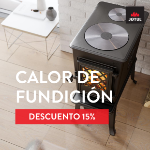 Jøtul F 602 with two cookingplates