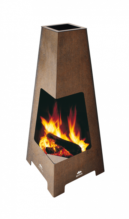  HLEZ - Chimenea de leña para patio trasero, jardín, chimenea,  parrilla con rejilla de parrilla, chimenea 2 en 1 para hoguera en la  naturaleza, para campamento, calefacción al aire libre, hoguera